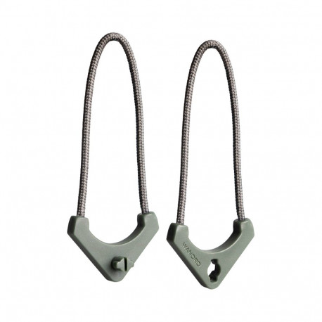 WANDRD WORRYLESS Zipper Puller Wasatch Green
