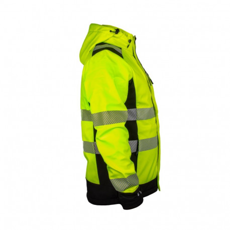 HW Tuscany softshell Hi-Vis kollane 4XL