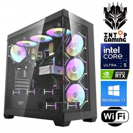 INTOP Ultra 5 245KF 64GB DDR5 1TB SSD M.2 NVME RTX5050 8GB WiFi WIN11