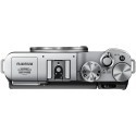 Fujifilm X-M1 + 16-50mm, silver