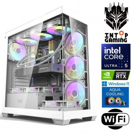 INTOP AQUA Ultra 5 245KF 64GB DDR5 1TB SSD M.2 NVME RTX5060Ti 16GB WiFi WIN11