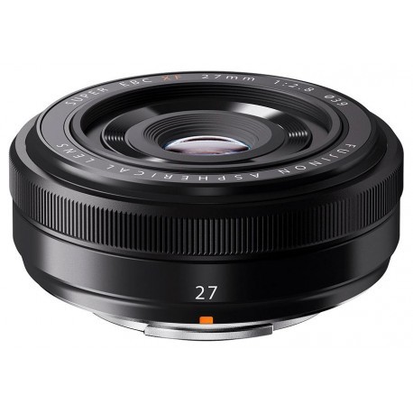 Fujinon XF 27mm f/2.8 objektiiv, must