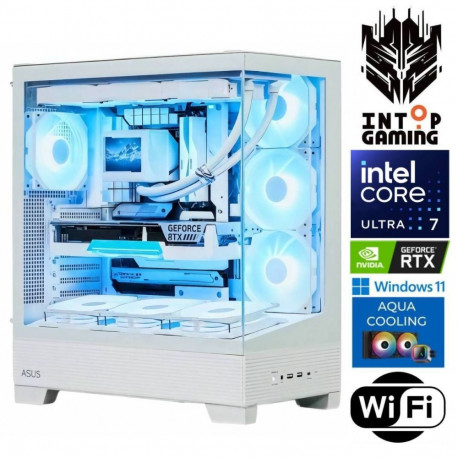 INTOP AQUA Ultra 7 265KF 16GB DDR5 1TB SSD M.2 NVME RTX5080 16GB
 WiFi WIN11Pro