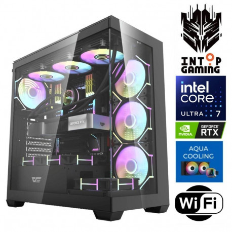 INTOP AQUA Ultra 7 265KF 64GB DDR5 1TB SSD M.2 NVME+2TB RTX5070 12GB WiFi no-OS