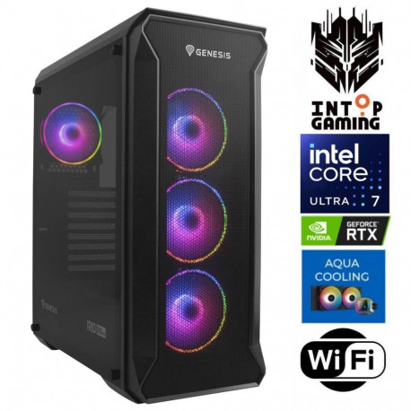 INTOP AQUA Ultra 7 265KF 32GB DDR5 2TB SSD M.2 NVME+2TB RTX5070Ti 16GB
 WiFi no-OS
