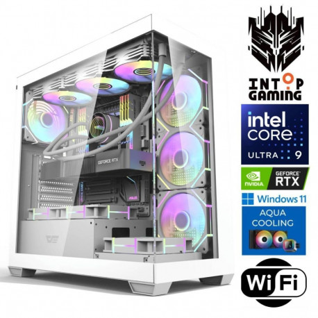 INTOP AQUA Ultra 9 285K 32GB DDR5 2TB SSD M.2 NVME+2TB RTX5080 16GB
 WiFi WIN11