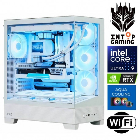 INTOP AQUA Ultra 9 285K 32GB DDR5 1TB SSD M.2 NVME+2TB RTX5070 12GB WiFi no-OS