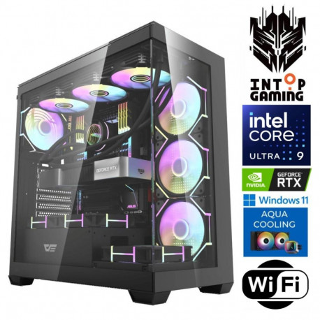 INTOP AQUA Ultra 9 285K 32GB DDR5 2TB SSD M.2 NVME+2TB RTX5070Ti 16GB
 WiFi WIN11