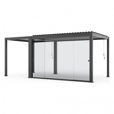 Glass sliding doors for gazebo MIRADOR-111 4m