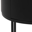 Öökapp POLO D40xH51cm, must, MDF, metall