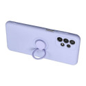 SILICONE RING case for SAMSUNG A37 5G violet