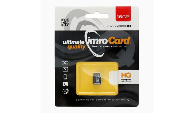 IMRO memory card microSD 16GB