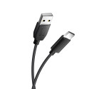 Cable USB A to USB C Blue Star Lite 3A 1,2 m black