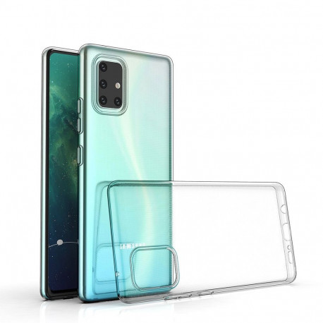 Case for Samsung A71 Clear Case 2 mm Box transparent