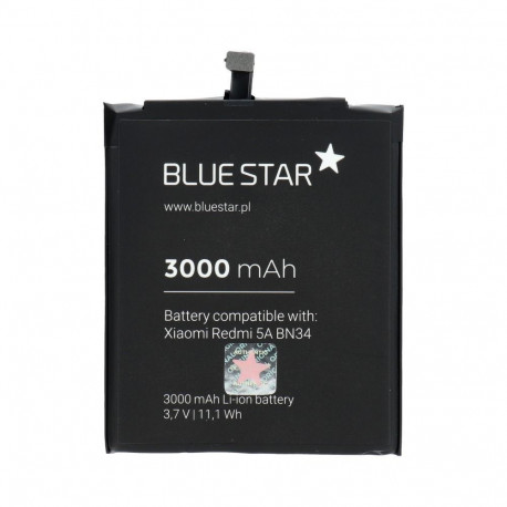 Battery for Xiaomi Redmi 5A (BN34) 3000 mAh Blue Star