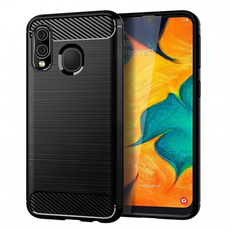 Case for Samsung A40 Carbon black