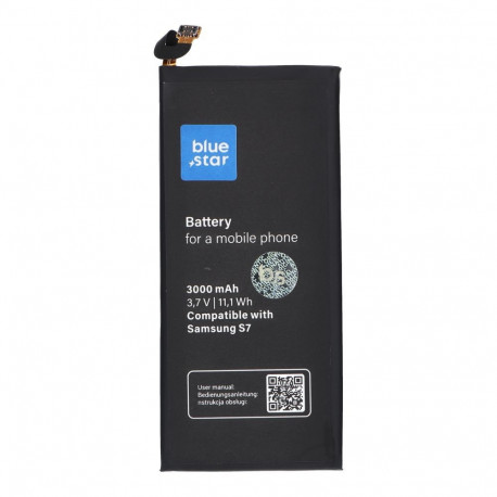 Battery for Samsung S7 3000 mAh Blue Star Premium