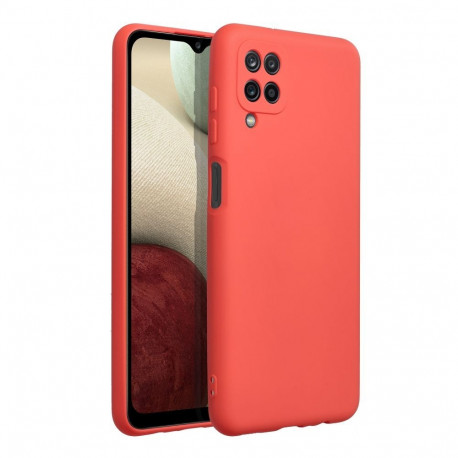 Case for Samsung A12 Silicone peach