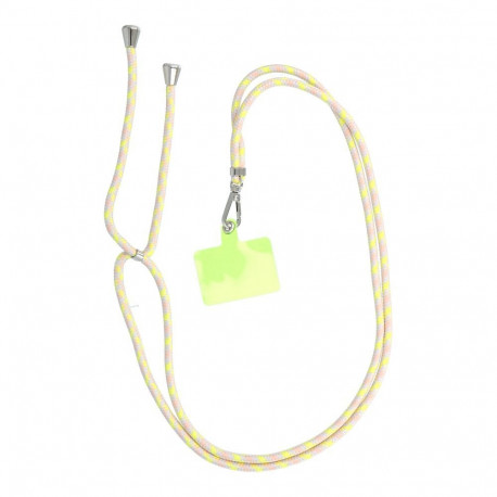 SWING (6mm) Phone lanyard, Phone pendant with adjustable length / cord length 165cm (max 82.5cm in t
