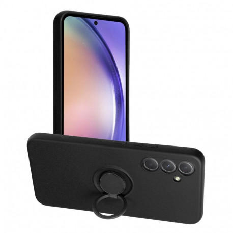 Case for Samsung A54 5G Silicone Ring black