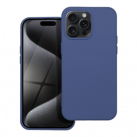 Case for iPhone 15 PRO MAX Silicone blue