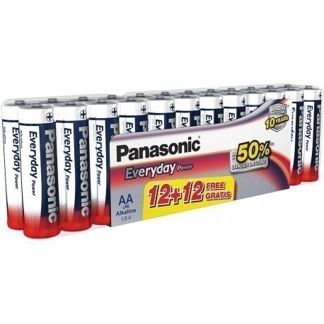 Panasonic Everyday Power baterija LR6EPS/12+12