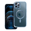 Case for iPhone 12 PRO MAX Electro Mag Cover compatible with MagSafe blue