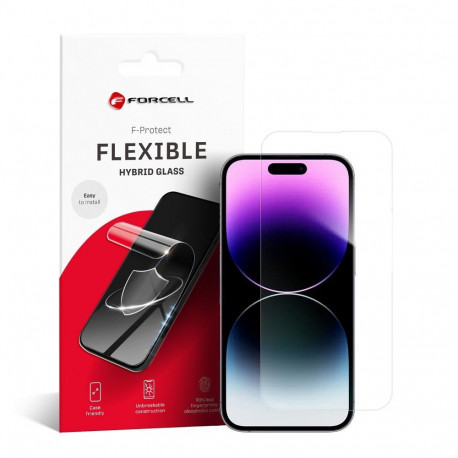 Hybrid glass to iPhone 14 PRO Forcell Flexible Nano Glass