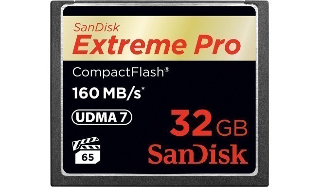 Sandisk mälukaart CF 32GB ExtremePro 160MB/s