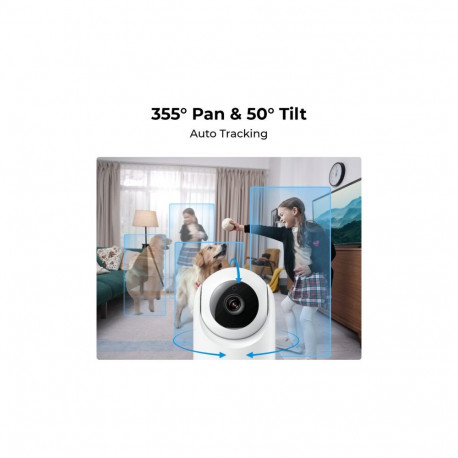 Reolink Camera | E Series E321 | Tabletop | 5 MP | 4mm/F1.6 | MicroSD up to 512GB