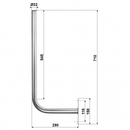 Wall mount UML-32L30X60