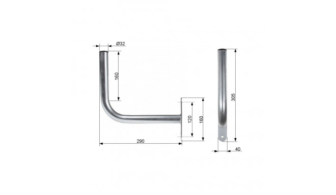 Wall mount UML-32L30