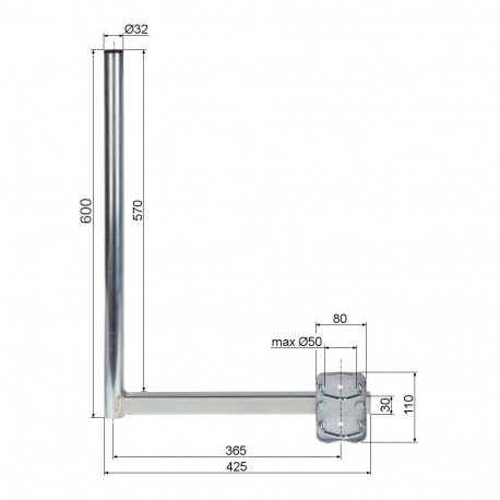Torukinnitus URL-32H30X60
