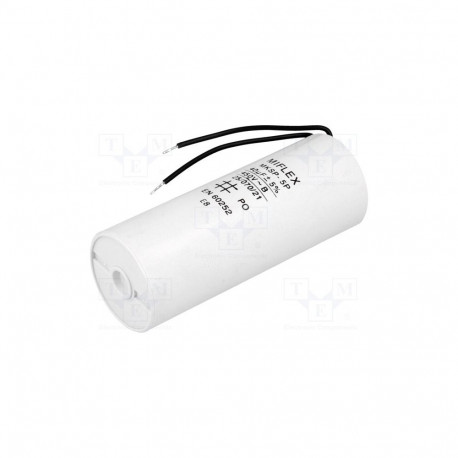 Miflex Capacitor:motors, run;40uF;450V;Ø45x114mm;-25÷70°C;±10%;V:7