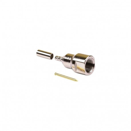 FME male plug crimp RG174 FME-23-02-1-L-DGN