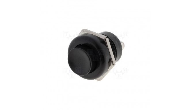 SCI A25ASBB switch, push-button, black