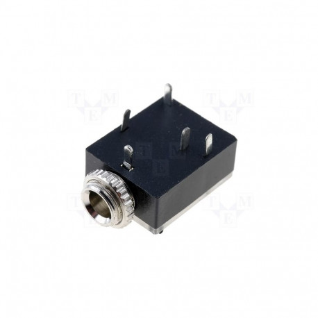 JC-115 Connector:Jack 3.5 mm;socket;female;THT,panel mounting
