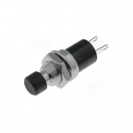 PS-02 switch, push-button, SPST-NC contacts