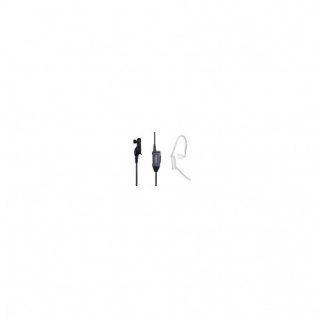 EAN30-P Earpiece with in-line MIC PTT & Transparent Acoustic Tube with chip for original Hytera veri