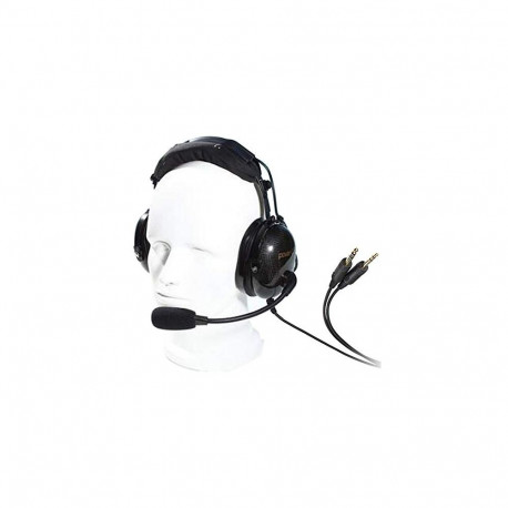 AG-1 Aviation headset with 2 plugs