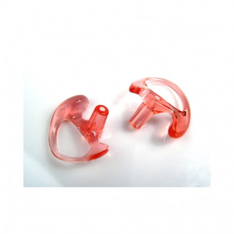 Acoustic tube Flexible Open Ear Inserts for right and left ear, size L