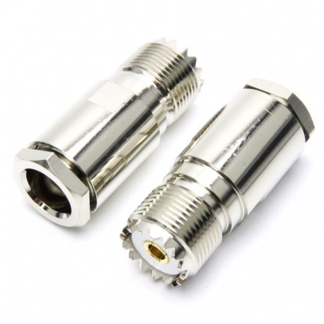 UHF emane pistik joodetav RG58