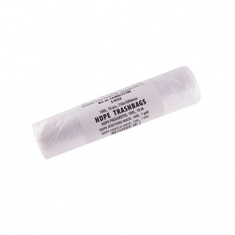 McLean Prügikott (LÄBIP.) HD 100l, 75x100 cm, 10tk/rull