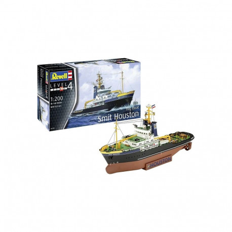 Plastic model ship Smit Houston 1:200