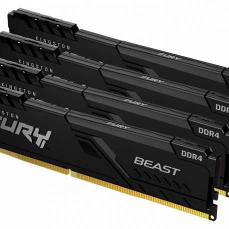 Memoey DDR4 Fury Beast 128GB(4*32GB)/3200 CL16