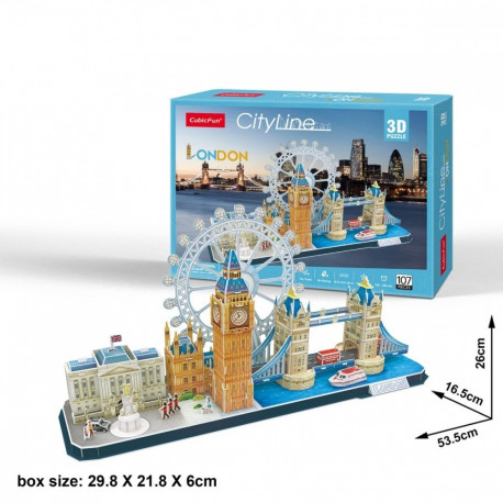 CubicFun 3D-pusle City Line London
