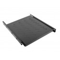 19'' Fixed Rack Shelf 1U 465x500mm black