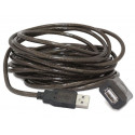 USB extension cable 5M active black