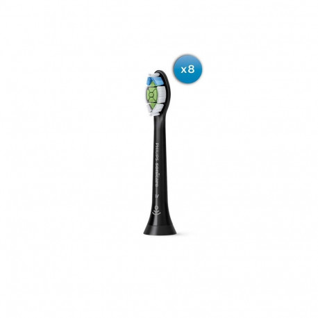 Electric Toothbrush Head - Philips Optimal White HX6068/88 8-pack Medium Bristles