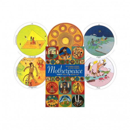 US Games Systems Mini Motherpeace Round Card And Book Set